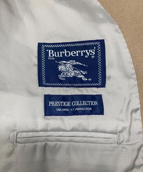 Burberry's（バーバリーズ）Burberry's (バーバリーズ) ウールカシミヤテーラードジャケット ベージュ サイズ:AB6の古着・服飾アイテム