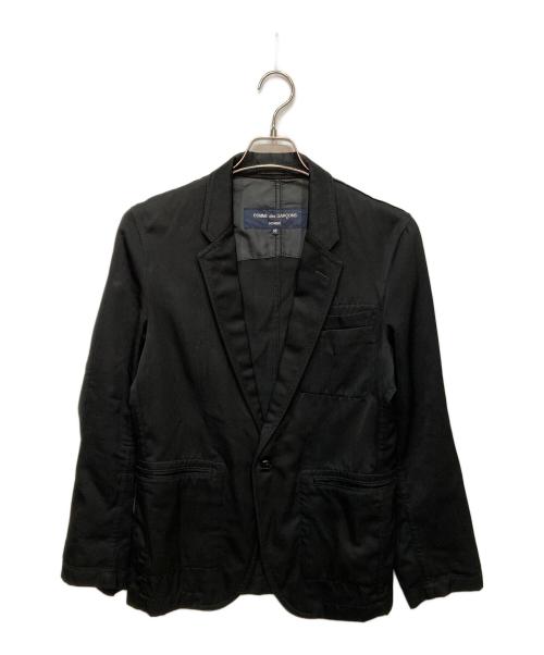 COMME des GARCONS HOMME（コムデギャルソン オム）COMME des GARCONS HOMME (コムデギャルソン オム) ウールトロ ギャバジン ジャケット ブラック サイズ:SSの古着・服飾アイテム