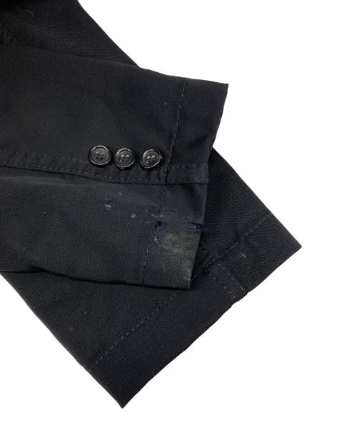 COMME des GARCONS HOMME（コムデギャルソン オム）COMME des GARCONS HOMME (コムデギャルソン オム) ウールトロ ギャバジン ジャケット ブラック サイズ:SSの古着・服飾アイテム