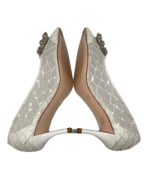 Roger Vivier（ロジェ ヴィヴィエ）Roger Vivier (ロジェ ヴィヴィエ) ヒールパンプス ホワイト サイズ:35の古着・服飾アイテム