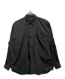 DAIWA PIER39（ダイワ ピア39）の古着「TECH REGULAR STRIPE SHIRT L/S」｜ブラック