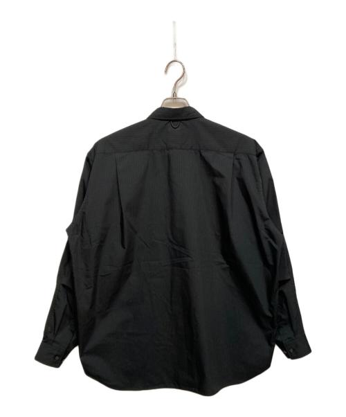 DAIWA PIER39（ダイワ ピア39）DAIWA PIER39 (ダイワ ピア39) TECH REGULAR STRIPE SHIRT L/S ブラック サイズ:Ｍの古着・服飾アイテム