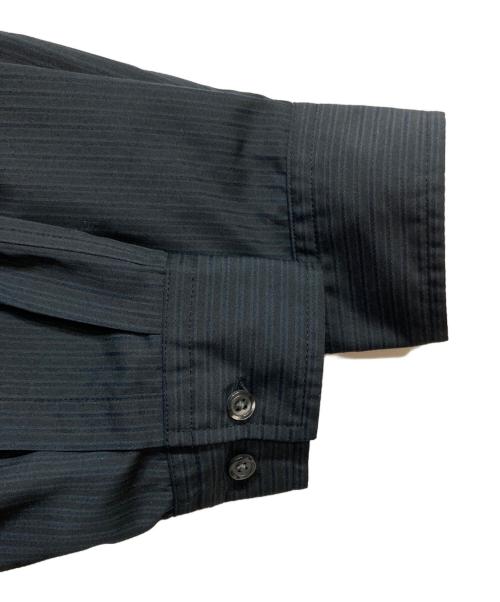 DAIWA PIER39（ダイワ ピア39）DAIWA PIER39 (ダイワ ピア39) TECH REGULAR STRIPE SHIRT L/S ブラック サイズ:Ｍの古着・服飾アイテム