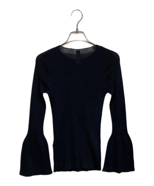 CFCL（シーエフシーエル）CFCL (シーエフシーエル) SOFT PORTRAIT LONG BELL SLEEVE TOP ブラック サイズ:1の古着・服飾アイテム