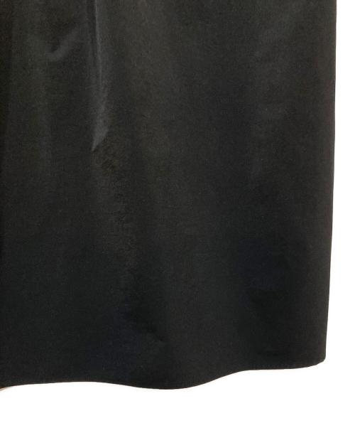 YOKO CHAN（ヨーコチャン）YOKO CHAN (ヨーコチャン) Side Ruffle Dress ブラック サイズ:36の古着・服飾アイテム