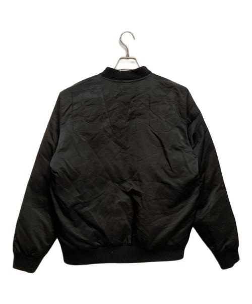 EVISU（エヴィス）EVISU (エヴィス) MA-1ジャケット ブラック サイズ:Lの古着・服飾アイテム