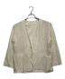 evam eva（エヴァムエヴァ）の古着「water linen jacket」｜ホワイト