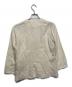 evam eva (エヴァムエヴァ) water linen jacket ホワイト サイズ:Ｍ：10000円