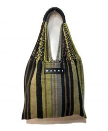 MARNI（マルニ）の古着「フラワーカフェ ハンモックバッグ」｜マルチカラー