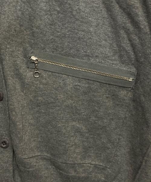 Hysteric Glamour（ヒステリックグラマー）Hysteric Glamour (ヒステリックグラマー) スタッズ カーディガン グレー サイズ:FREEの古着・服飾アイテム
