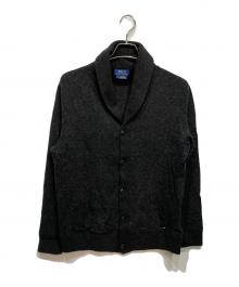 POLO RALPH LAUREN（ポロ・ラルフローレン）の古着「ショールカラーカーディガン」｜グレー