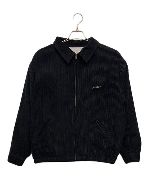 yard sale（ヤードセール）yard sale (ヤードセール) コーデュロイジャケット ブラック サイズ:Ｍの古着・服飾アイテム