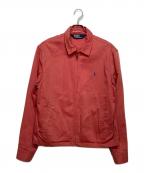 POLO RALPH LAURENポロ・ラルフローレン）の古着「スイングトップ」｜レッド