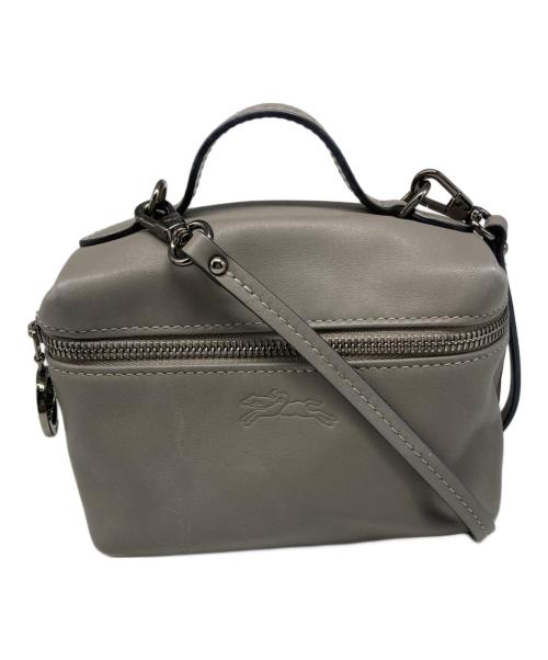 LONGCHAMP（ロンシャン）LONGCHAMP (ロンシャン) ル・プリアージュ エクストラ クロスボディ―バッグ グレーの古着・服飾アイテム