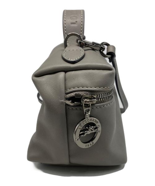 LONGCHAMP（ロンシャン）LONGCHAMP (ロンシャン) ル・プリアージュ エクストラ クロスボディ―バッグ グレーの古着・服飾アイテム