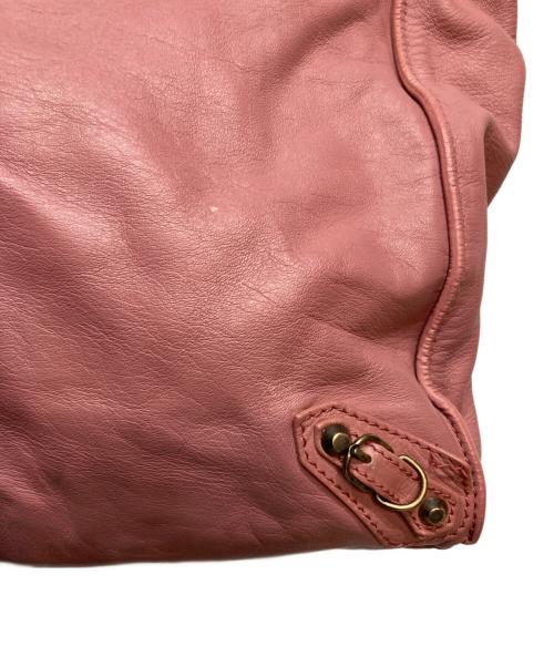 BALENCIAGA（バレンシアガ）BALENCIAGA (バレンシアガ) ペーパーバッグ ピンクの古着・服飾アイテム