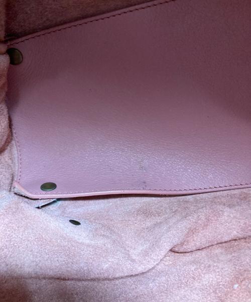 BALENCIAGA（バレンシアガ）BALENCIAGA (バレンシアガ) ペーパーバッグ ピンクの古着・服飾アイテム