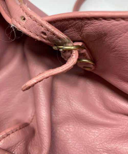 BALENCIAGA（バレンシアガ）BALENCIAGA (バレンシアガ) ペーパーバッグ ピンクの古着・服飾アイテム