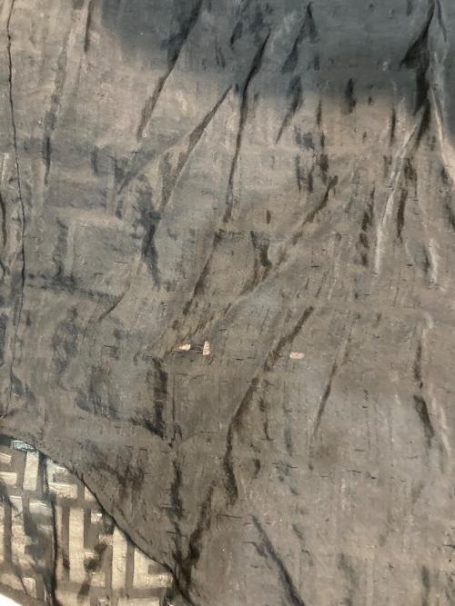 FENDI JEANS（フェンディ ジーンズ）FENDI JEANS (フェンディ ジーンズ) ズッカ柄シアーシャツ ブラック サイズ:42の古着・服飾アイテム