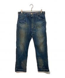 RRL（ダブルアールエル）の古着「バックルバックデニムペインターパンツ」｜インディゴ