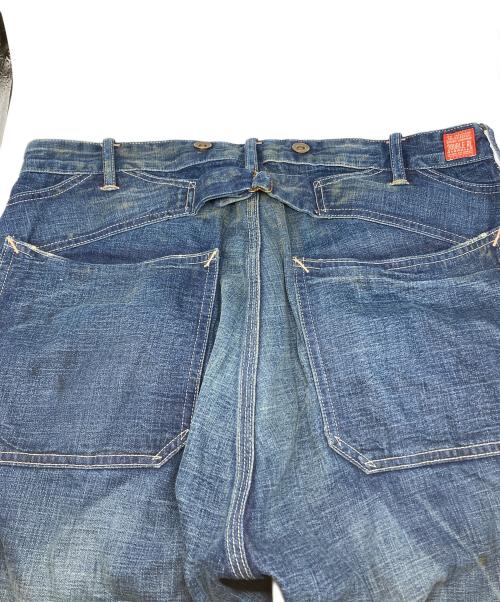 RRL（ダブルアールエル）RRL (ダブルアールエル) バックルバックデニムペインターパンツ インディゴ サイズ:W33の古着・服飾アイテム
