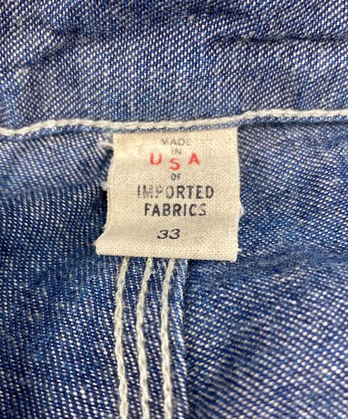 RRL（ダブルアールエル）RRL (ダブルアールエル) バックルバックデニムペインターパンツ インディゴ サイズ:W33の古着・服飾アイテム