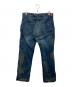 RRL (ダブルアールエル) バックルバックデニムペインターパンツ インディゴ サイズ:W33：30000円