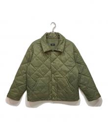 UNUSED（アンユーズド）の古着「Padded quilted jacket」｜グリーン