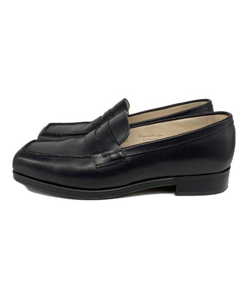 foot the coacher（フットザコーチャー）foot the coacher (フットザコーチャー) SQUARE LOAFER ブラック サイズ:8の古着・服飾アイテム
