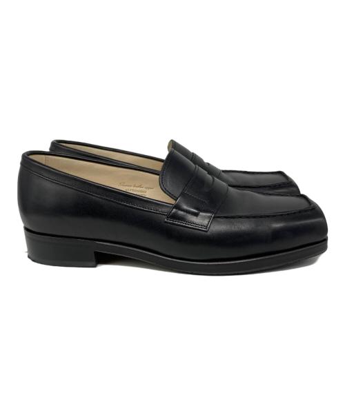 foot the coacher（フットザコーチャー）foot the coacher (フットザコーチャー) SQUARE LOAFER ブラック サイズ:8の古着・服飾アイテム