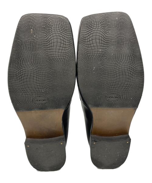 foot the coacher（フットザコーチャー）foot the coacher (フットザコーチャー) SQUARE LOAFER ブラック サイズ:8の古着・服飾アイテム