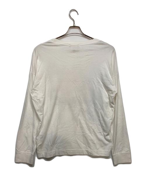 Vivienne Westwood man（ヴィヴィアン ウェストウッド マン）Vivienne Westwood man (ヴィヴィアン ウェストウッド マン) フラワーオーブカットソー ホワイト サイズ:42の古着・服飾アイテム