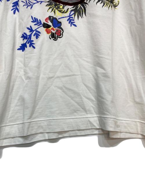 Vivienne Westwood man（ヴィヴィアン ウェストウッド マン）Vivienne Westwood man (ヴィヴィアン ウェストウッド マン) フラワーオーブカットソー ホワイト サイズ:42の古着・服飾アイテム