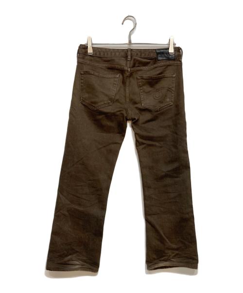 MUSE de Deuxieme Classe（ミューズ ドゥーズィエム クラス）MUSE de Deuxieme Classe (ミューズ ドゥーズィエム クラス) BOY FLARE デニム ブラウン サイズ:25の古着・服飾アイテム