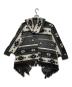 DIESEL (ディーゼル) ネイティブ柄ウールポンチョ グレー サイズ:XS：8000円
