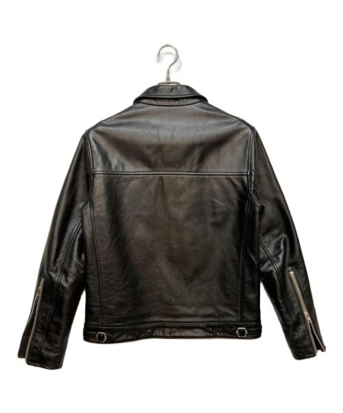 LUKER BY NEIGHBOR HOOD（ルーカーバイネイバーフッド）LUKER BY NEIGHBOR HOOD (ルーカーバイネイバーフッド) シングルライダースジャケット ブラック サイズ:Ｍの古着・服飾アイテム
