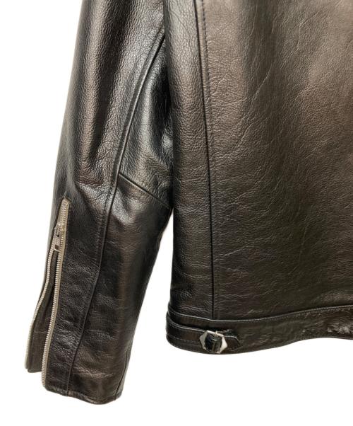 LUKER BY NEIGHBOR HOOD（ルーカーバイネイバーフッド）LUKER BY NEIGHBOR HOOD (ルーカーバイネイバーフッド) シングルライダースジャケット ブラック サイズ:Ｍの古着・服飾アイテム