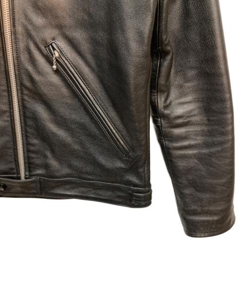 LUKER BY NEIGHBOR HOOD（ルーカーバイネイバーフッド）LUKER BY NEIGHBOR HOOD (ルーカーバイネイバーフッド) シングルライダースジャケット ブラック サイズ:Ｍの古着・服飾アイテム