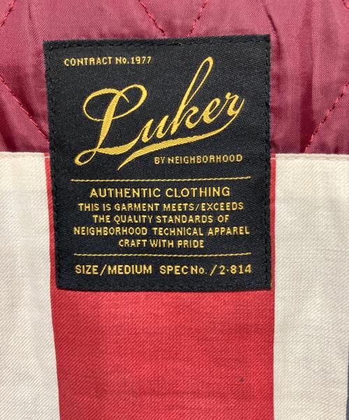 LUKER BY NEIGHBOR HOOD（ルーカーバイネイバーフッド）LUKER BY NEIGHBOR HOOD (ルーカーバイネイバーフッド) シングルライダースジャケット ブラック サイズ:Ｍの古着・服飾アイテム