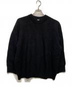 THE DAYザデイ）の古着「LOW GAUGE CREWNECK PREMIUM KNIT」｜ブラック