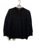 THE DAY（ザデイ）の古着「LOW GAUGE CREWNECK PREMIUM KNIT」｜ブラック