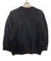 THE DAY (ザデイ) LOW GAUGE CREWNECK PREMIUM KNIT ブラック サイズ:3：10000円