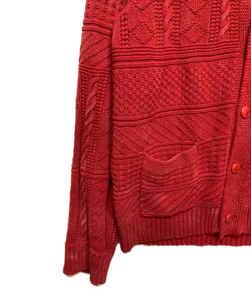 RRL（ダブルアールエル）RRL (ダブルアールエル) Shawl collar cardigan レッド サイズ:Lの古着・服飾アイテム