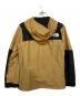 THE NORTH FACE (ザ ノース フェイス) マウンテンジャケット ブラック×ベージュ サイズ:Ｍ：18000円
