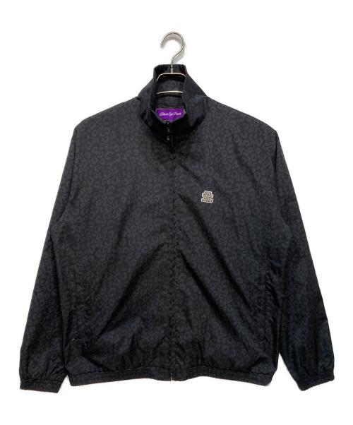 BlackEyePatch（ブラックアイパッチ）BlackEyePatch (ブラックアイパッチ) レオパードトラックジャケット ネイビー サイズ:Ｍの古着・服飾アイテム