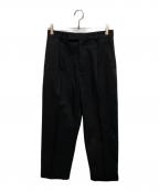 WACKO MARIAワコマリア）の古着「PLEATED TROUSERS」｜ブラック