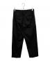 WACKO MARIA (ワコマリア) PLEATED TROUSERS ブラック サイズ:S：18000円