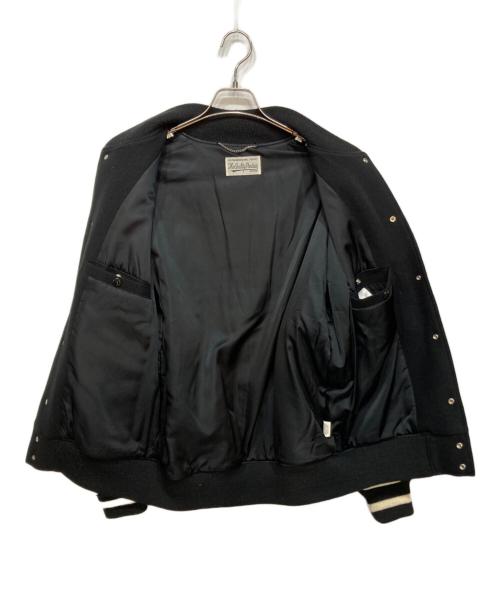 WACKO MARIA（ワコマリア）WACKO MARIA (ワコマリア) VARSITY JACKET ブラック×ホワイト サイズ:Sの古着・服飾アイテム