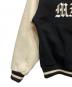 中古・古着 WACKO MARIA (ワコマリア) VARSITY JACKET ブラック×ホワイト サイズ:S：45000円