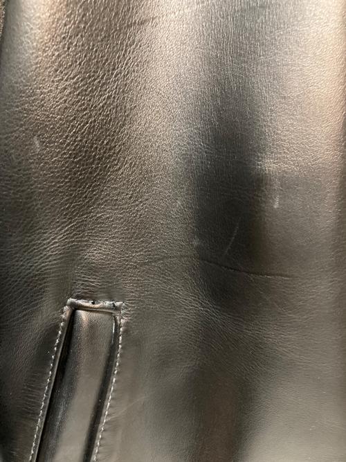 VANSON（バンソン）VANSON (バンソン) ENF シングルライダースジャケット ブラック サイズ:32の古着・服飾アイテム